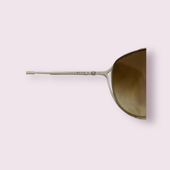 Dita Legends Voulez-Vous Beta‎ T Sunglasses Gold/White - Picture 5 of 8